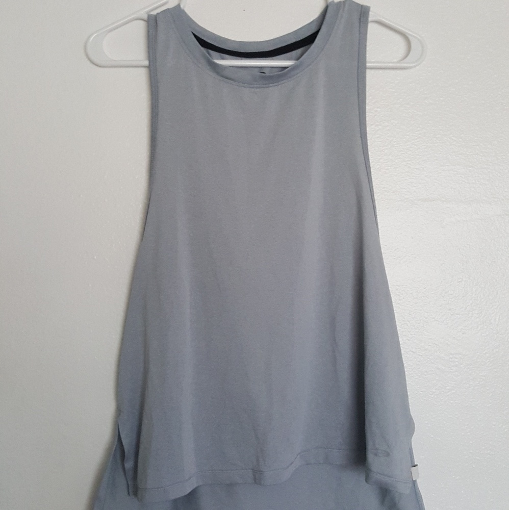 Grey workout shirt